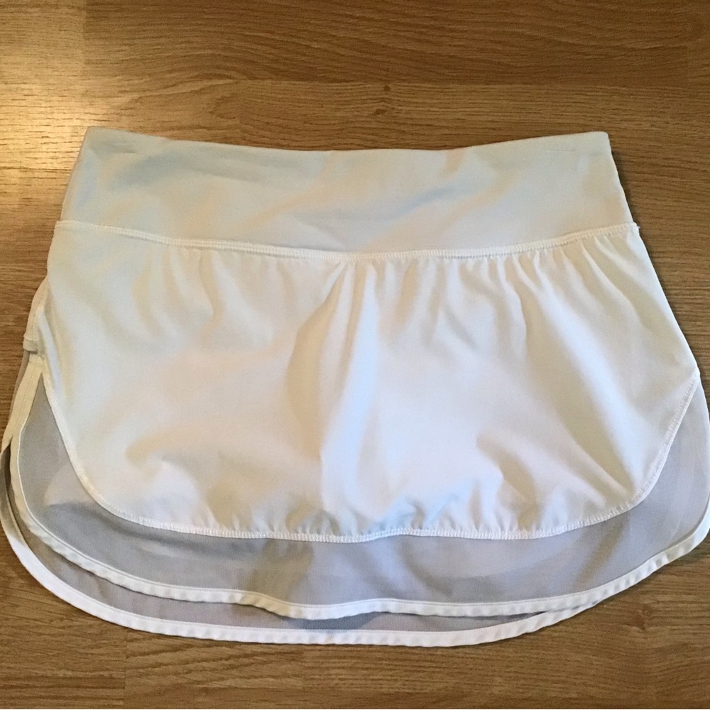 lululemon athletica White Athletic Skirt